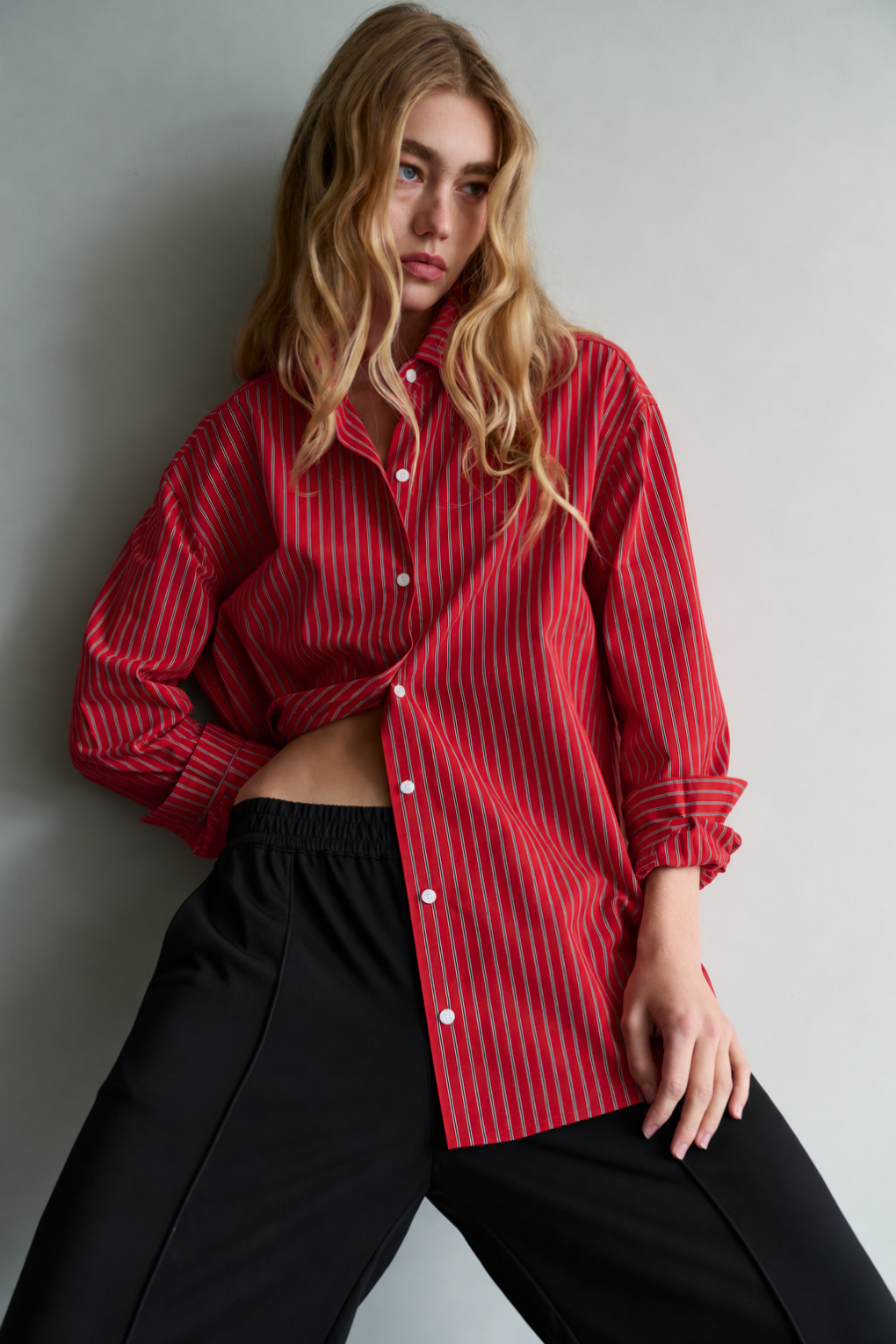 Florence Shirt - Red Stripe
