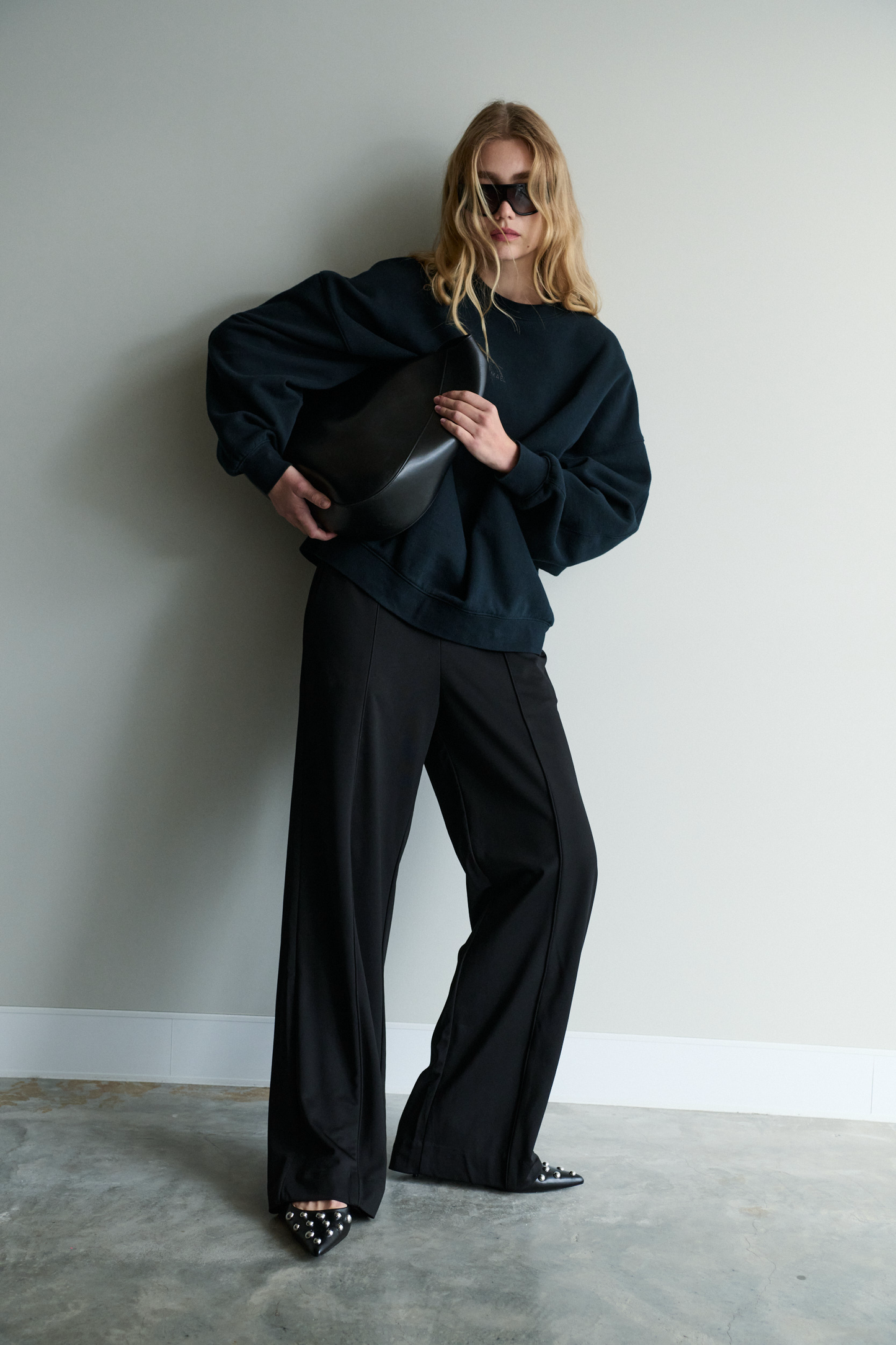 Brighton Sweater - Washed Black