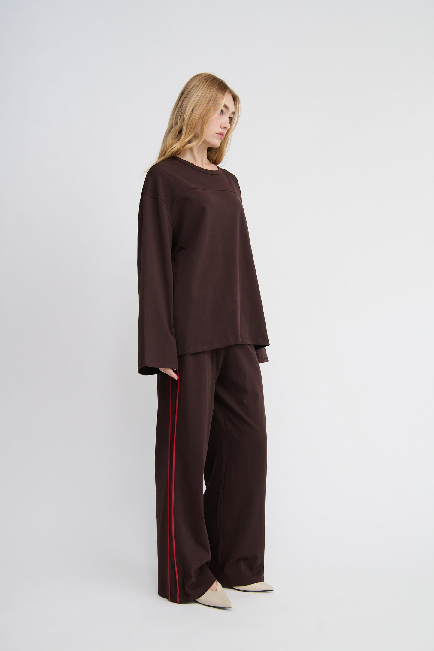The Isola L/sleeve Set, Chocolate - 20% off Bundle