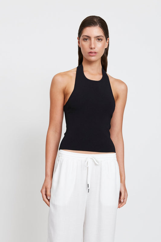 Venice Halter - Black