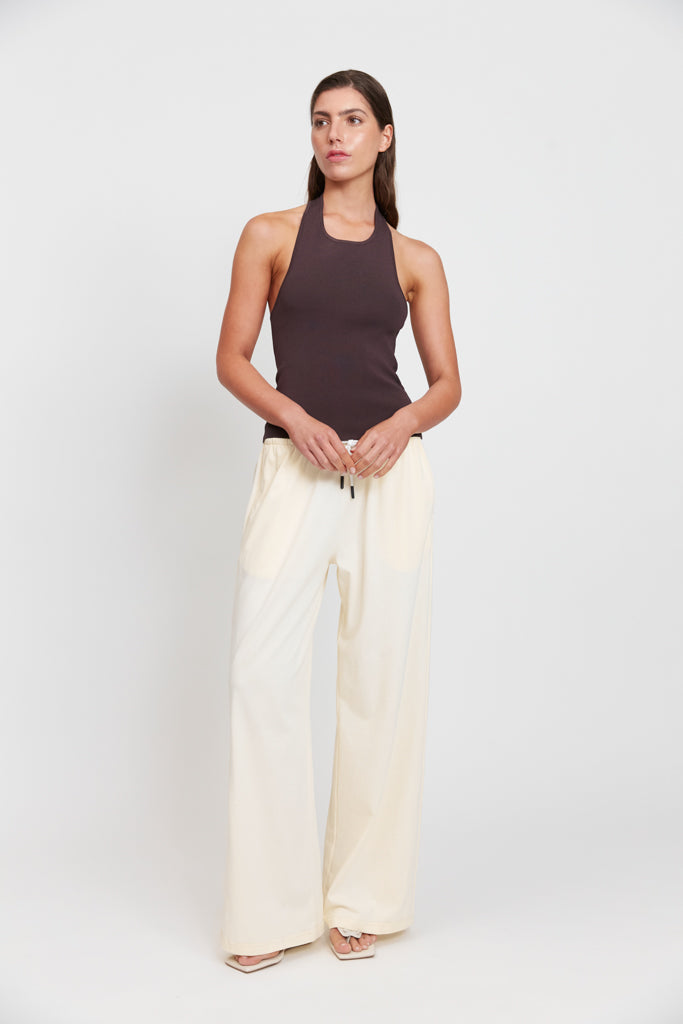 Venice Halter - Chocolate