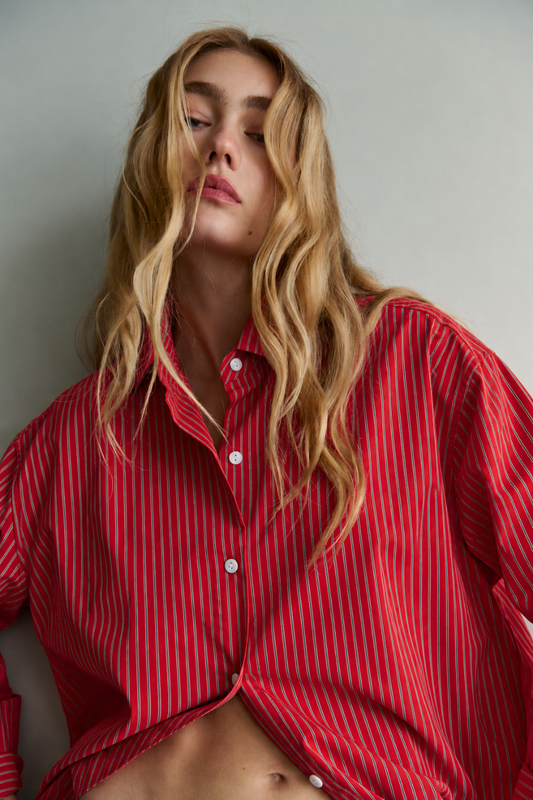 Florence Shirt - Red Stripe