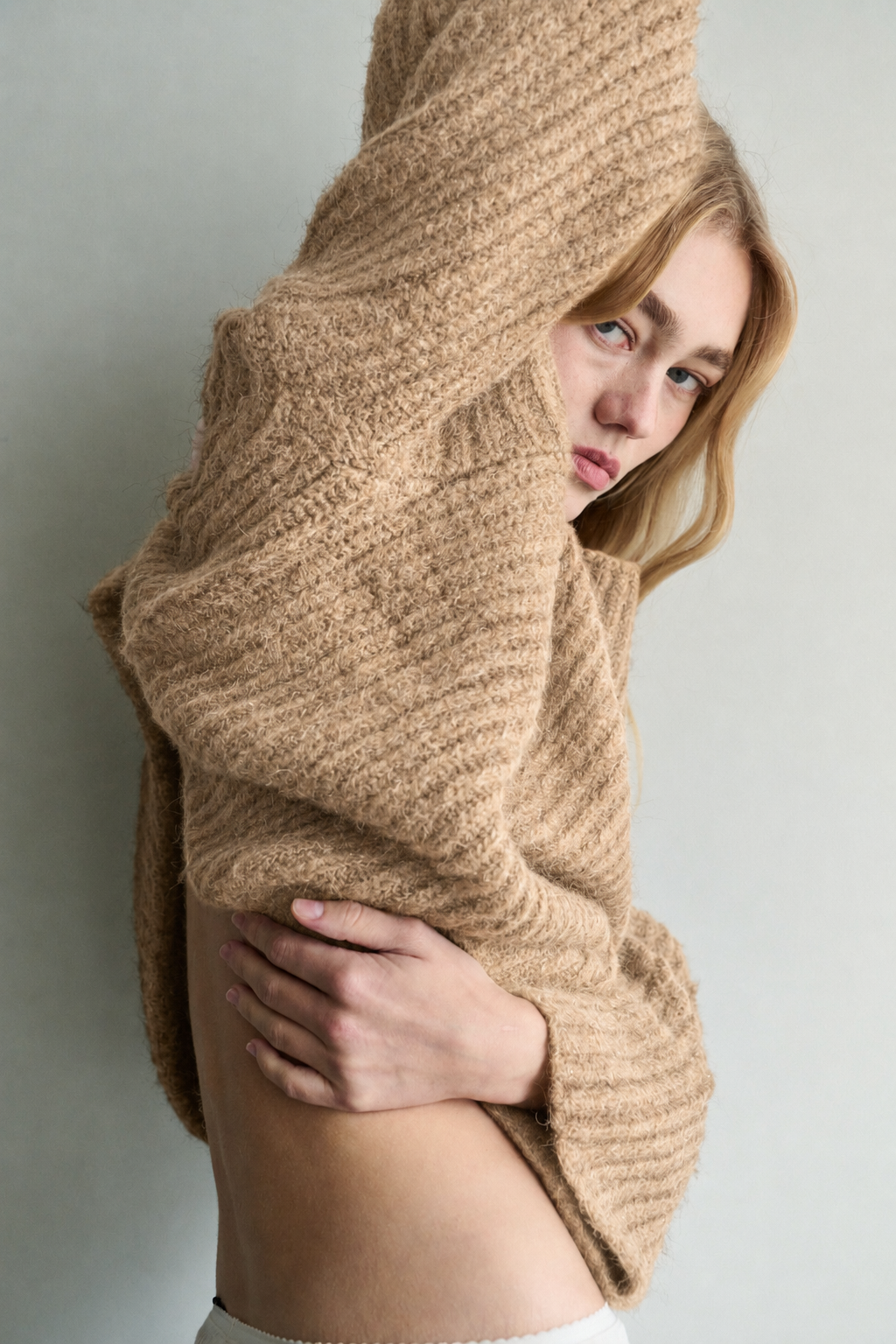 London Knit - Oat Marle