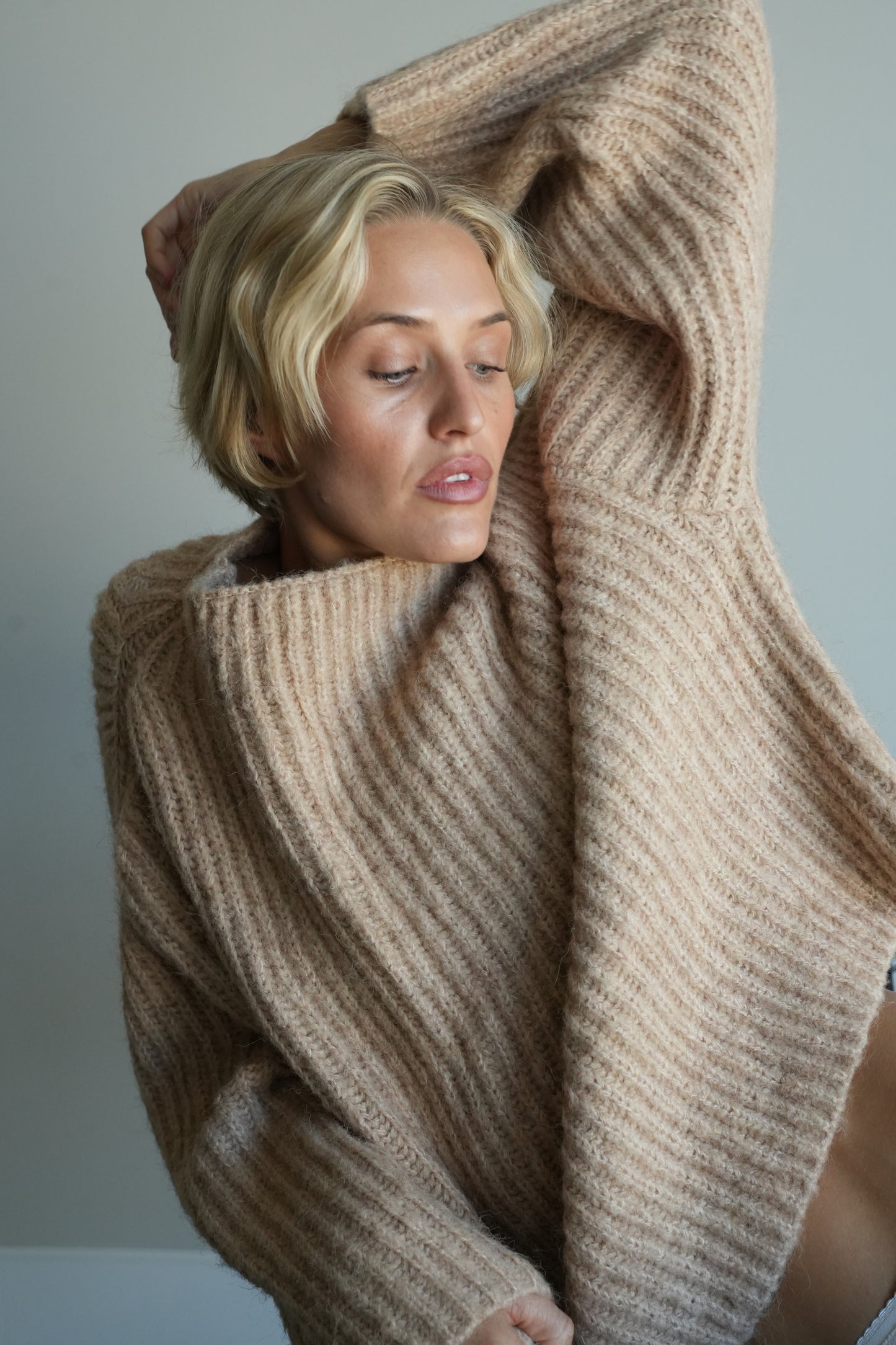 London Knit - Oat Marle