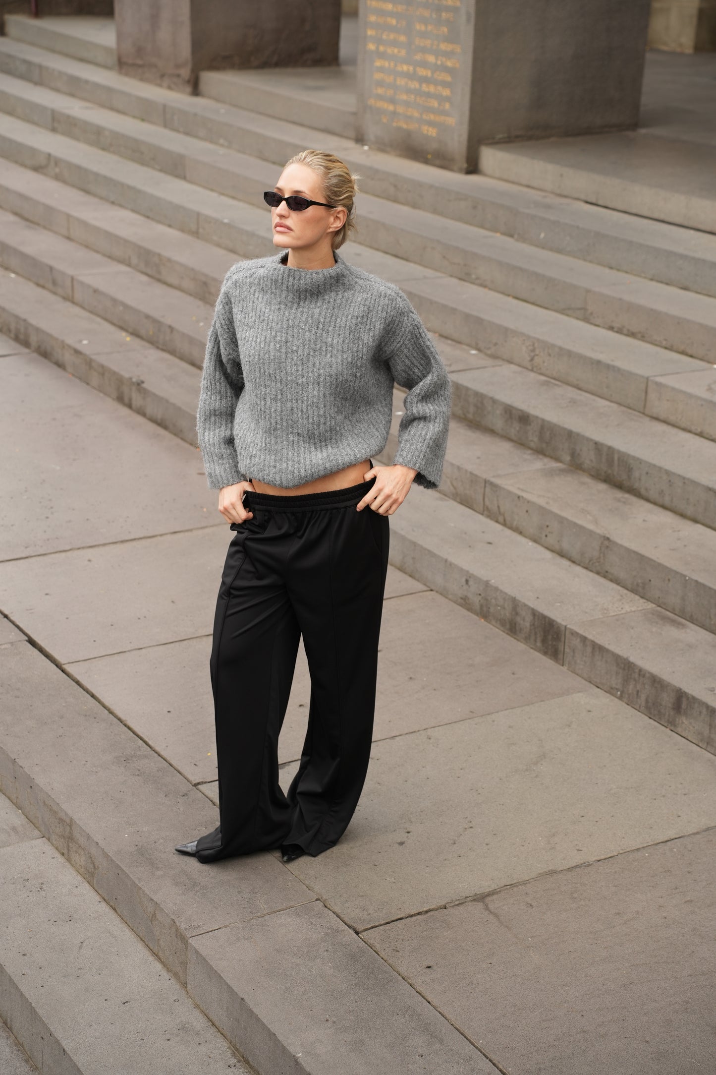 London Knit - Grey Marle