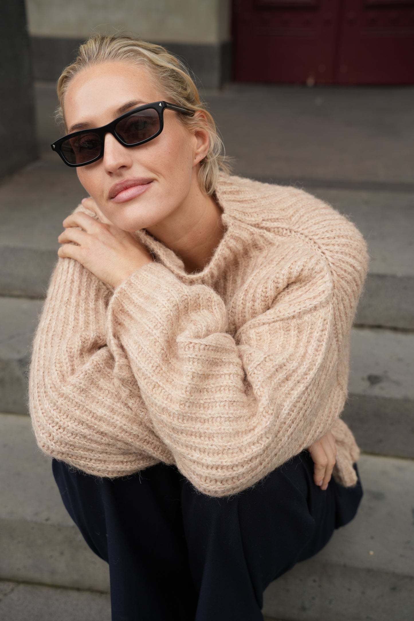 London Knit - Oat Marle