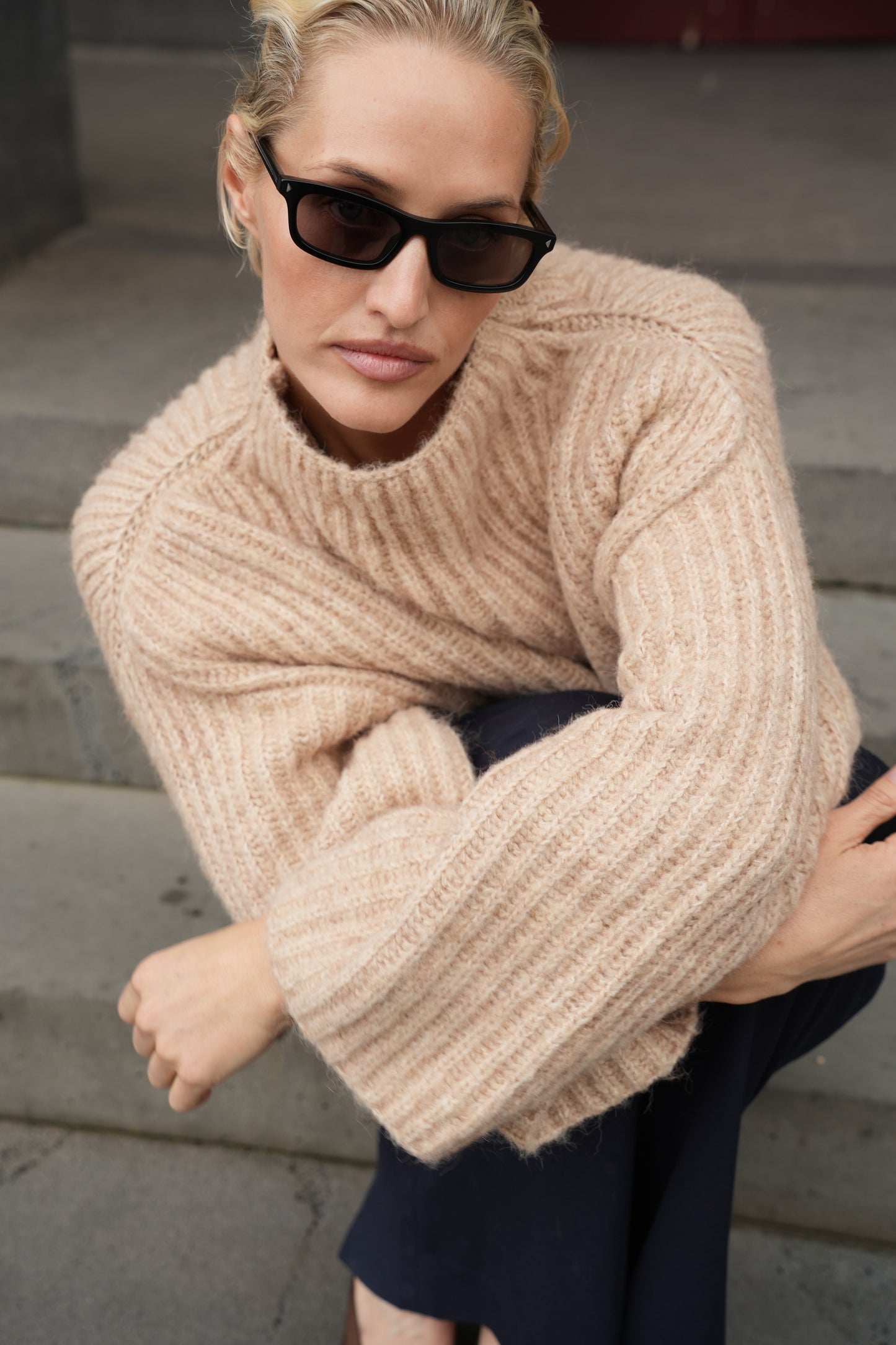 London Knit - Oat Marle