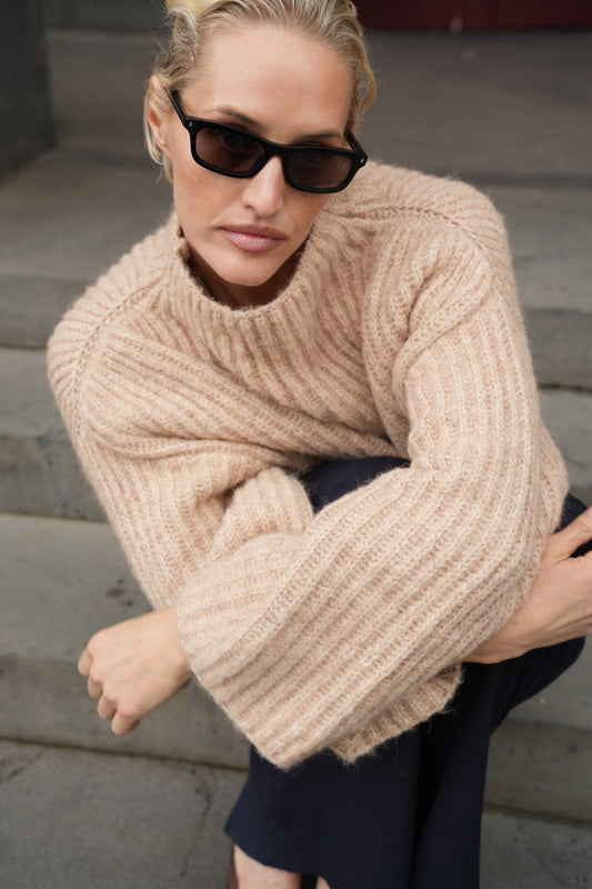 London Knit - Oat Marle