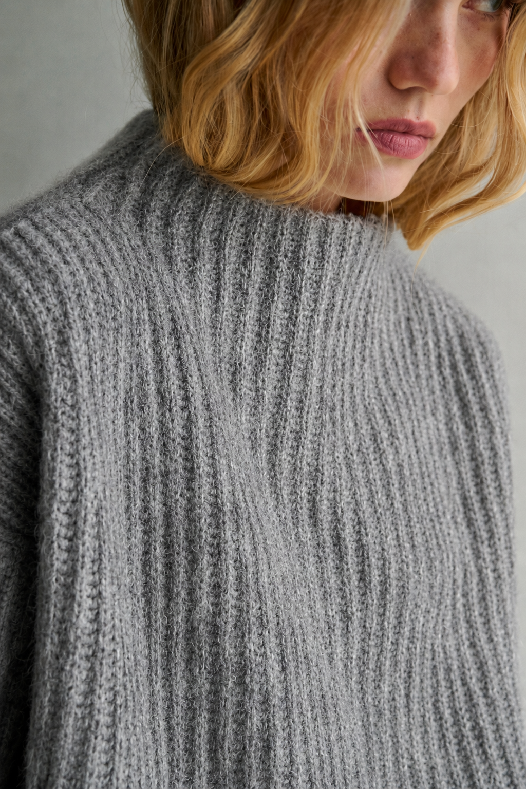 London Knit - Grey Marle