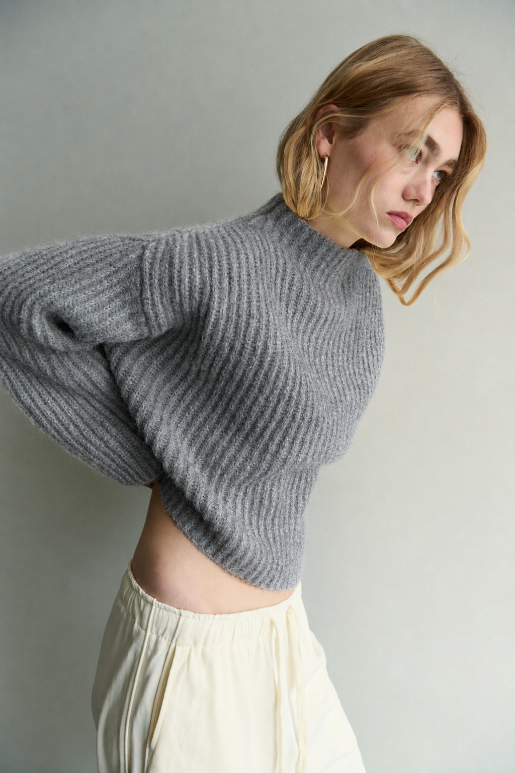London Knit - Grey Marle