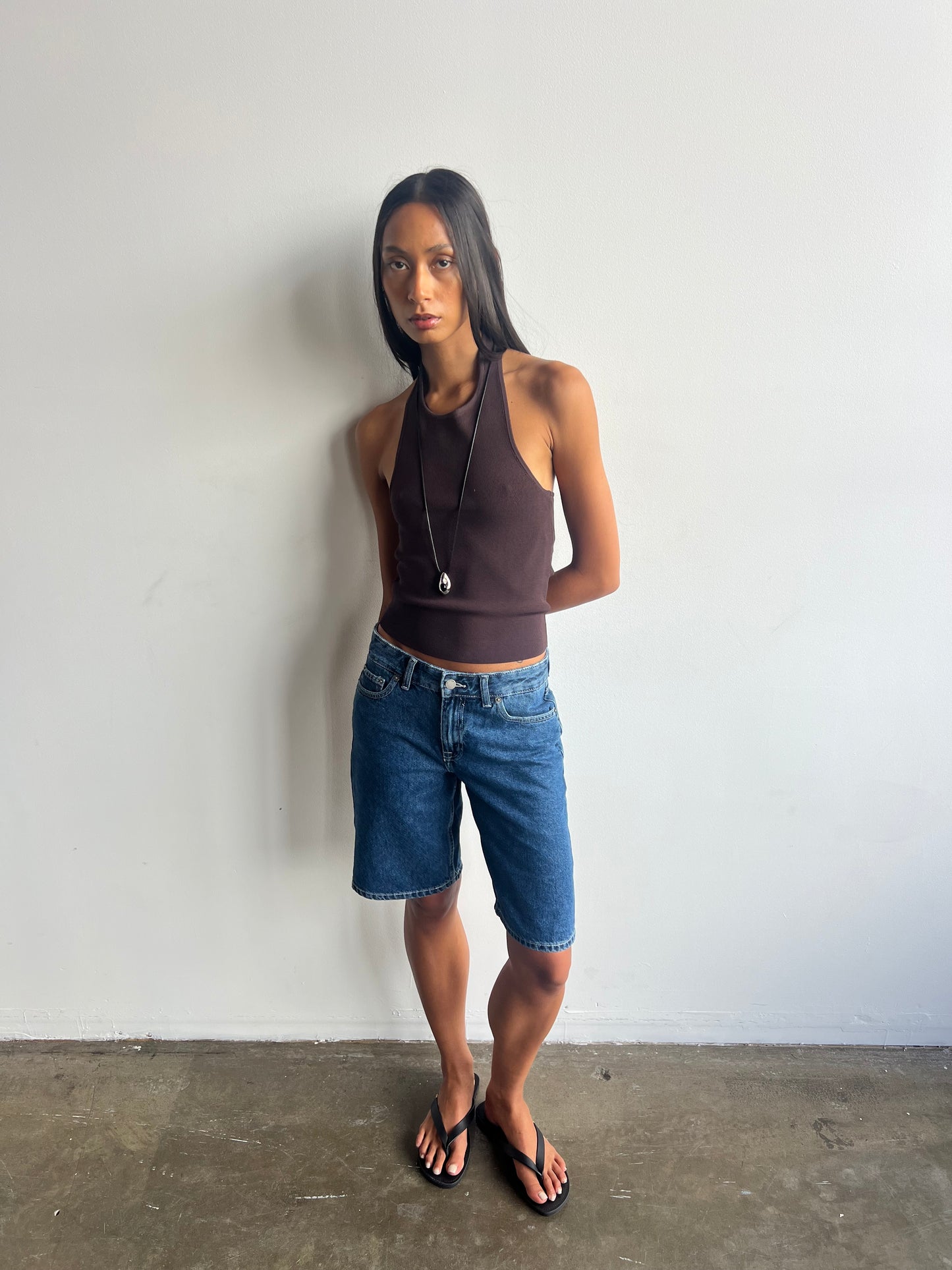 Venice Halter - Chocolate