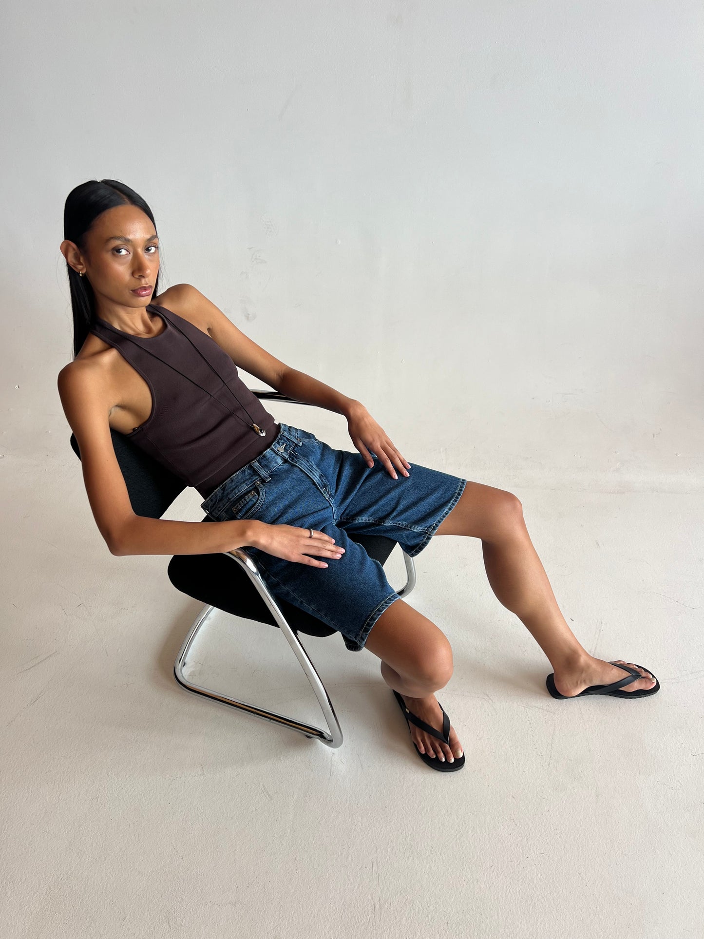 Venice Halter - Chocolate