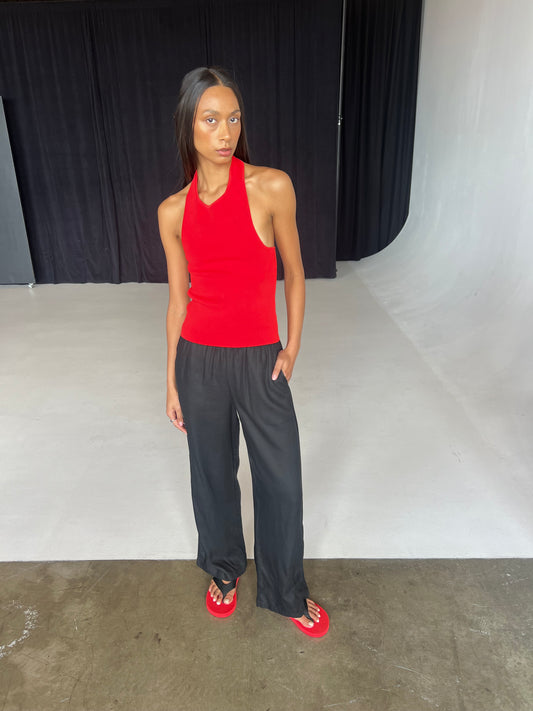 Venice Halter - Poppy