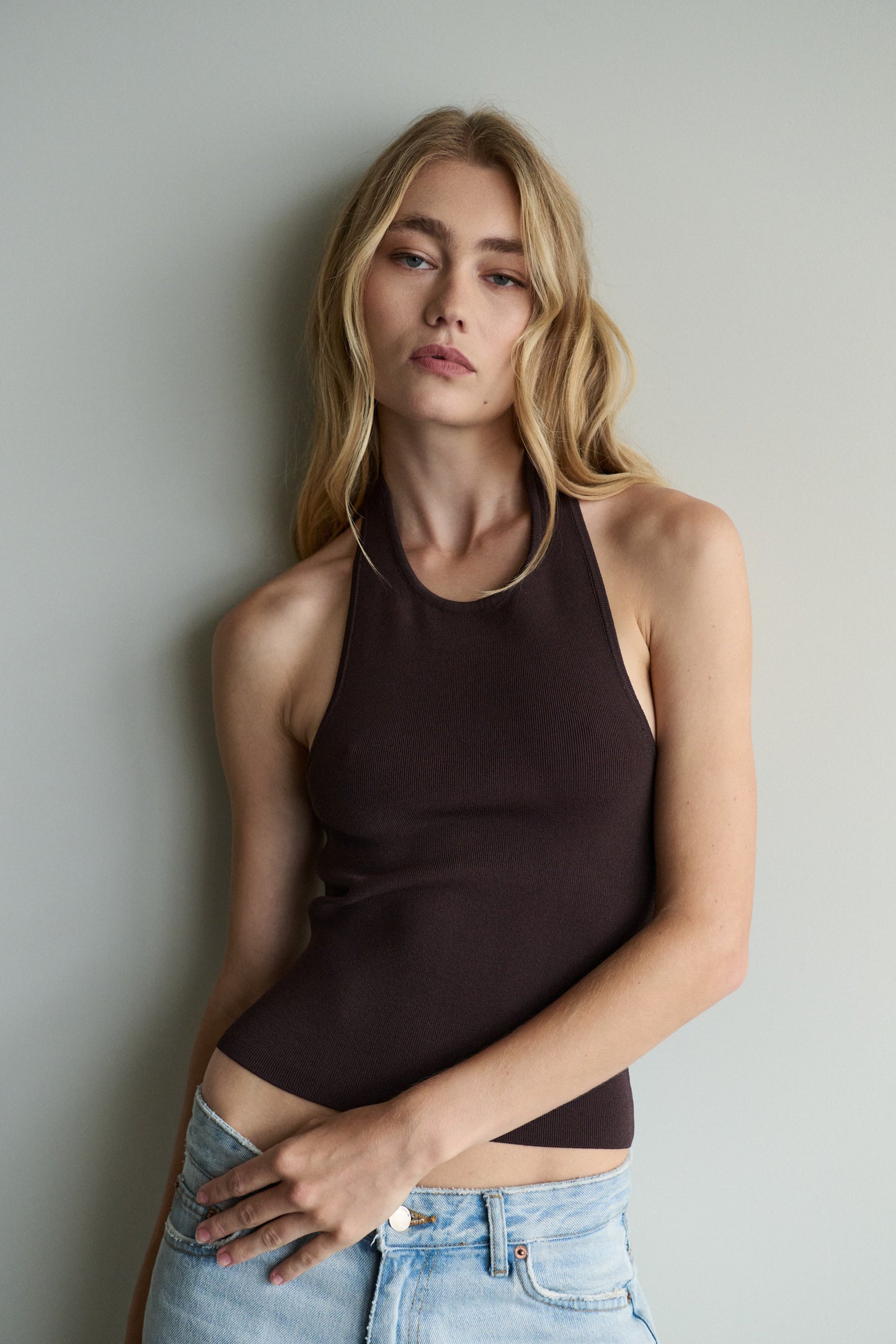 Venice Halter - Chocolate