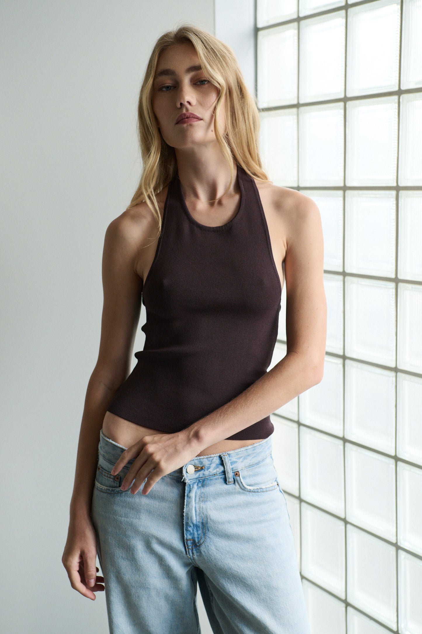 Venice Halter - Chocolate