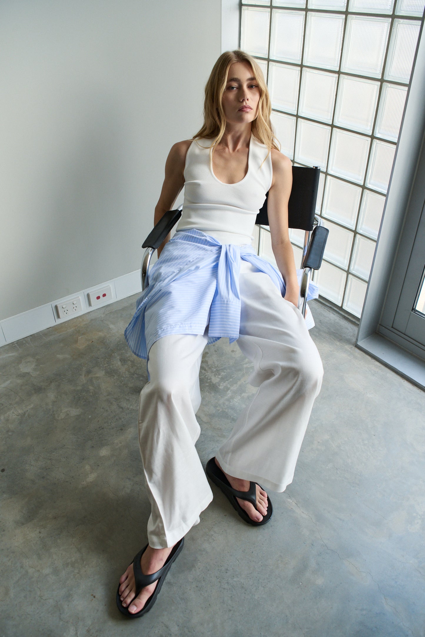 Perry Pant, White