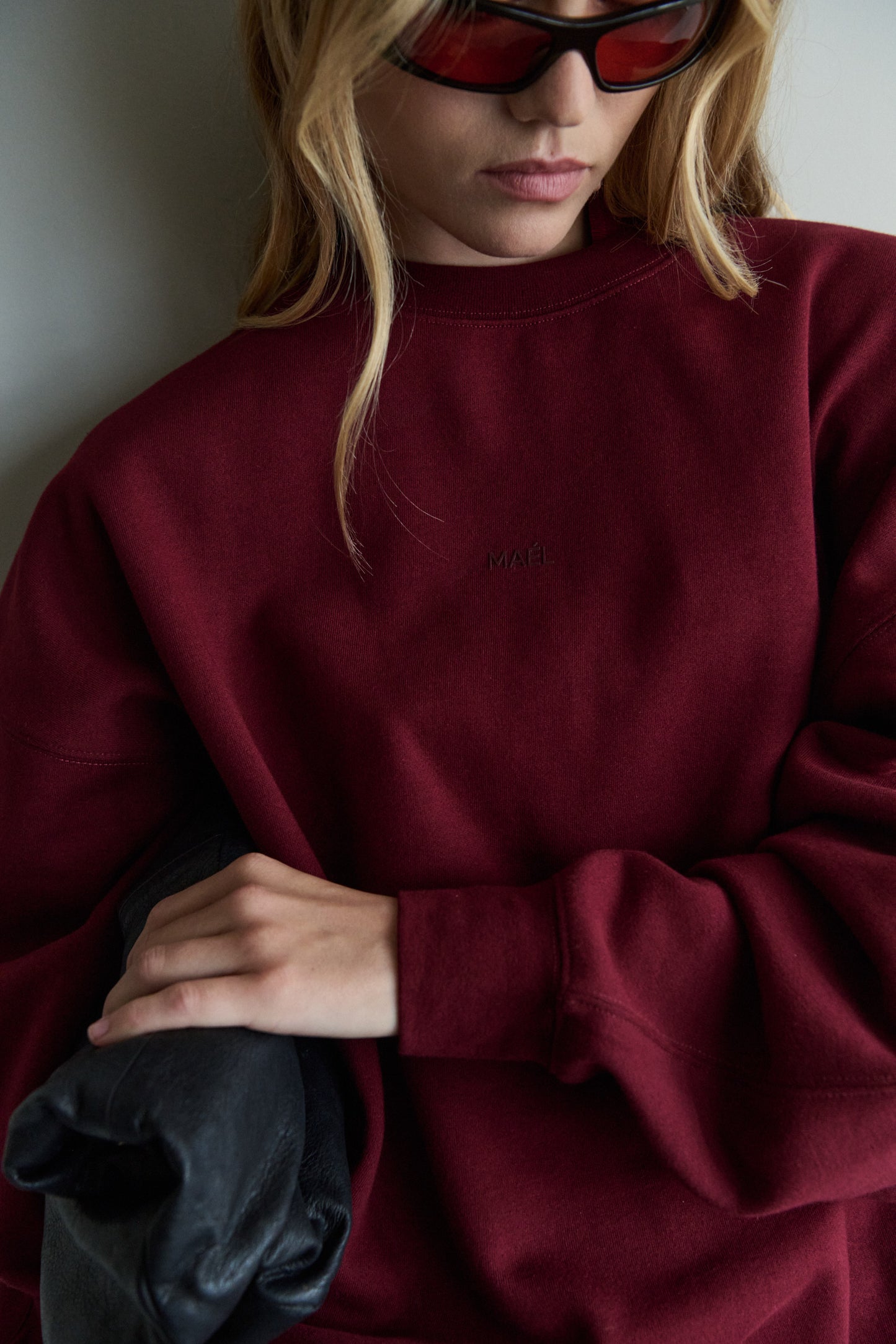 Brighton Sweater - Merlot