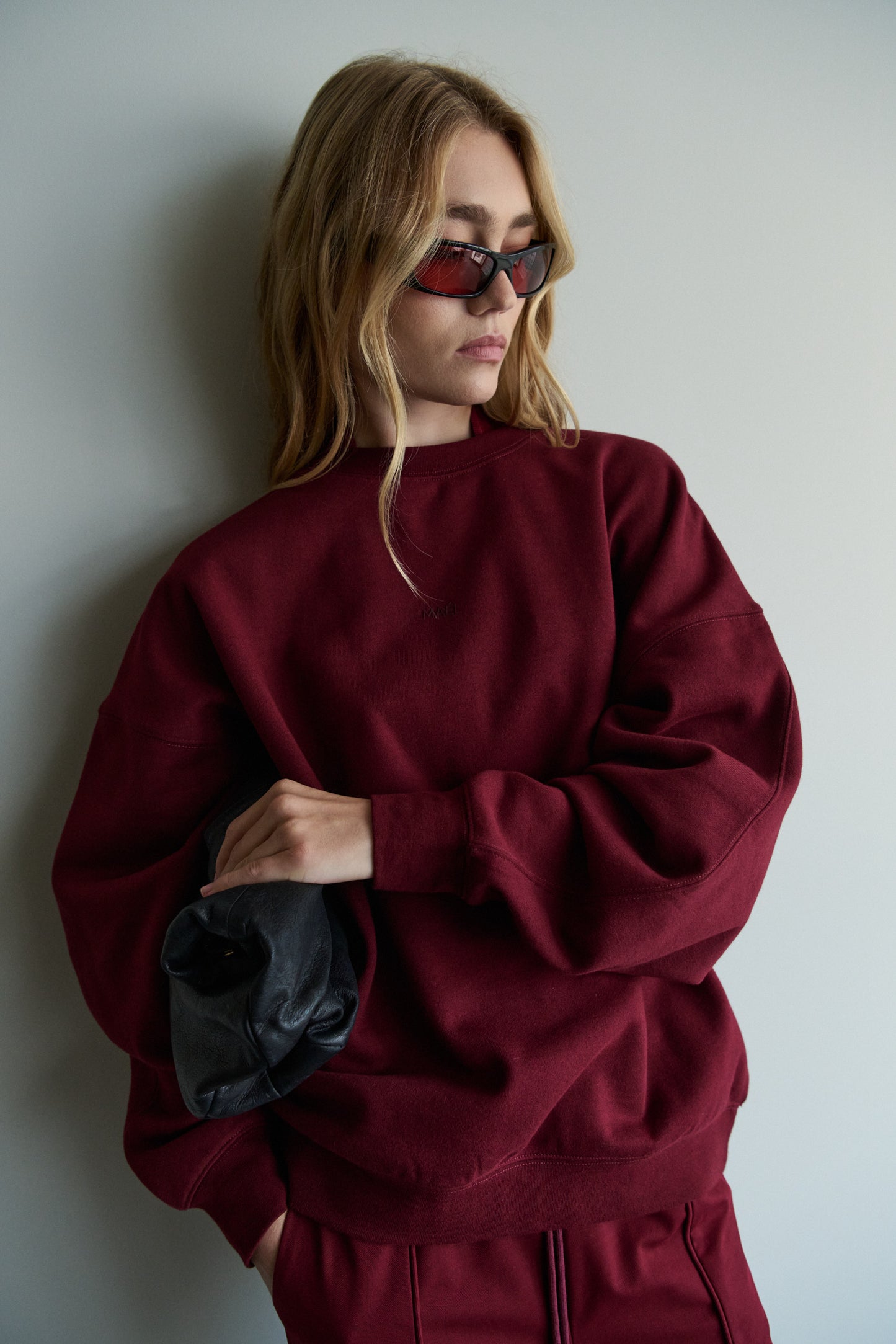 Brighton Sweater - Merlot