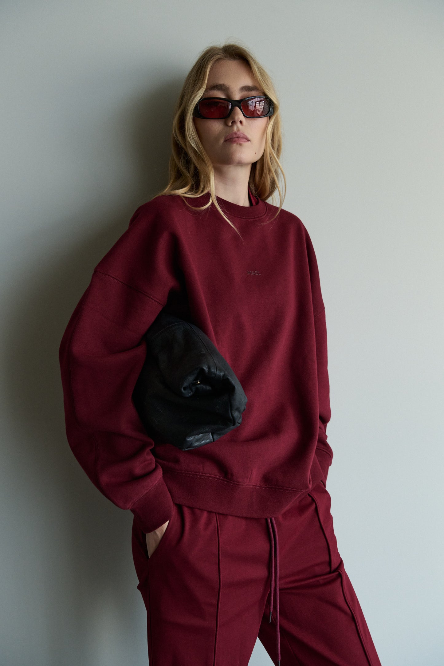 Brighton Sweater - Merlot