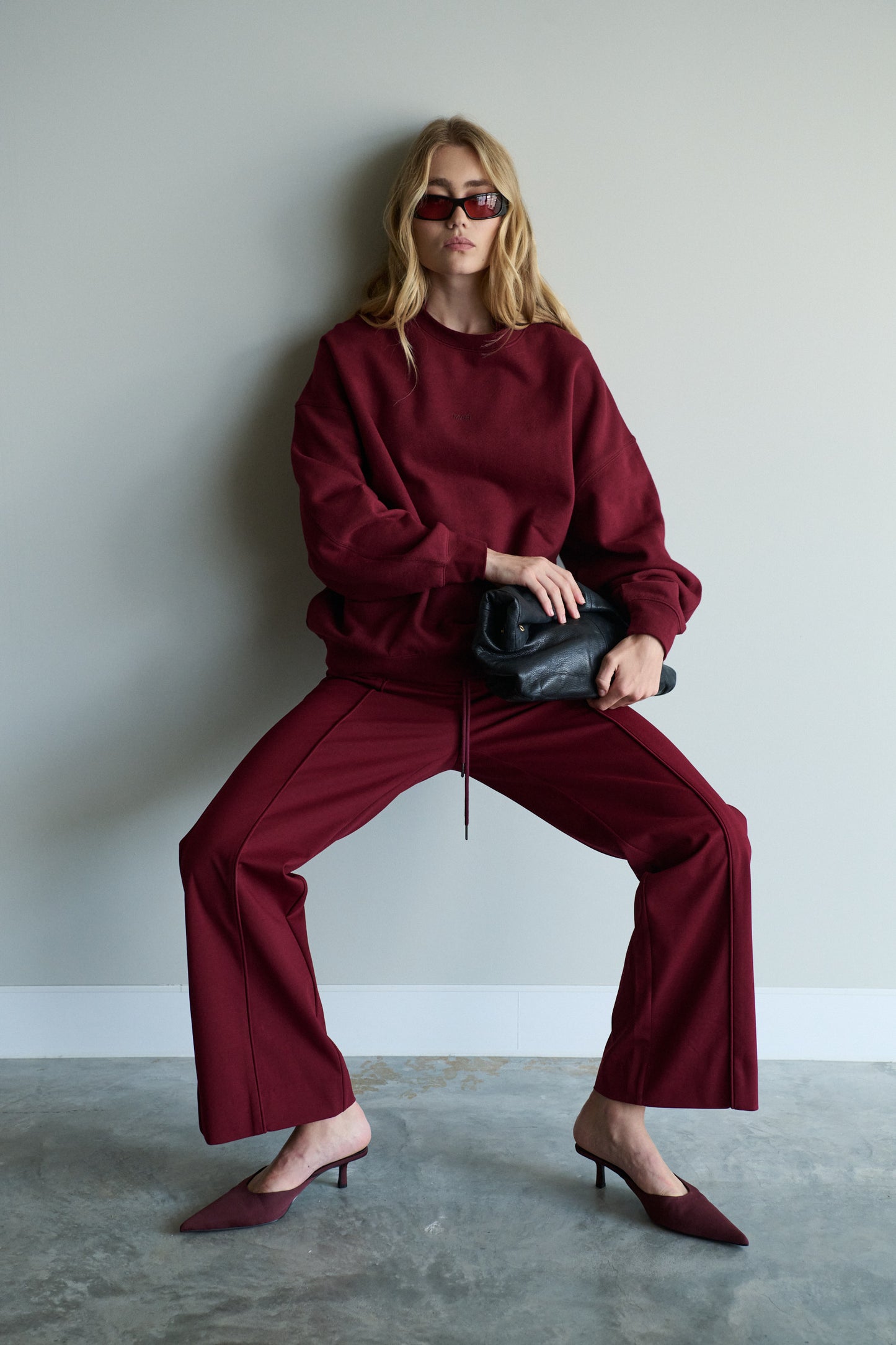 Brighton Sweater - Merlot