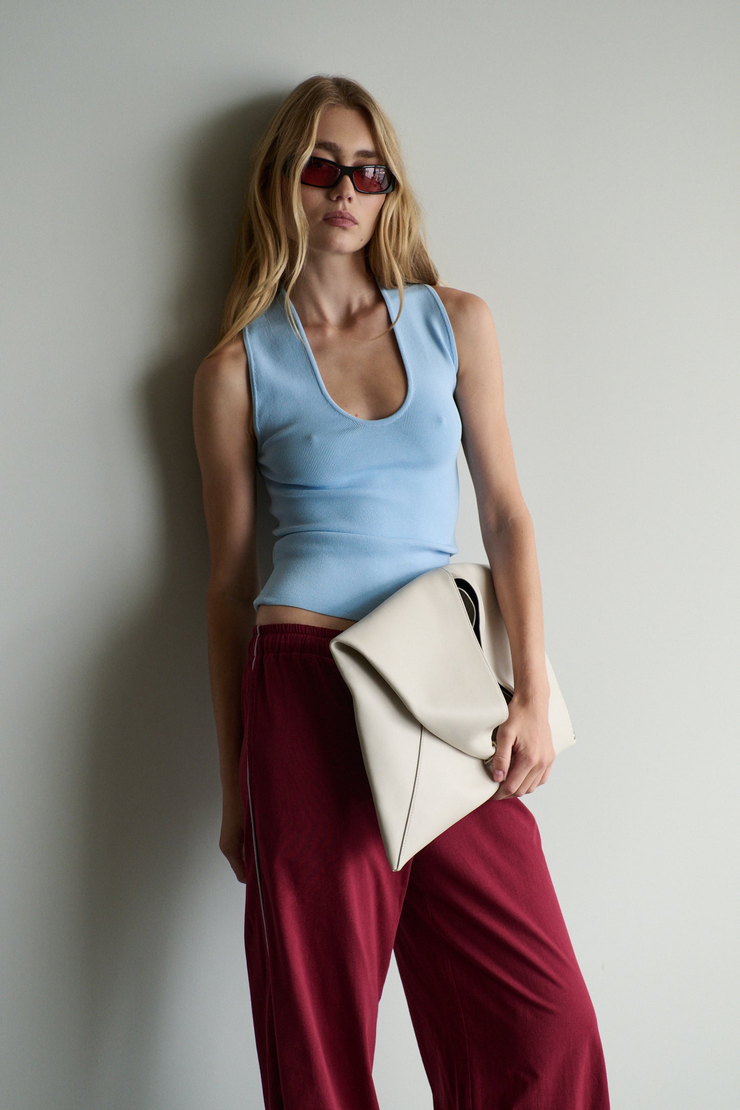 Tropea Top - Baby Blue