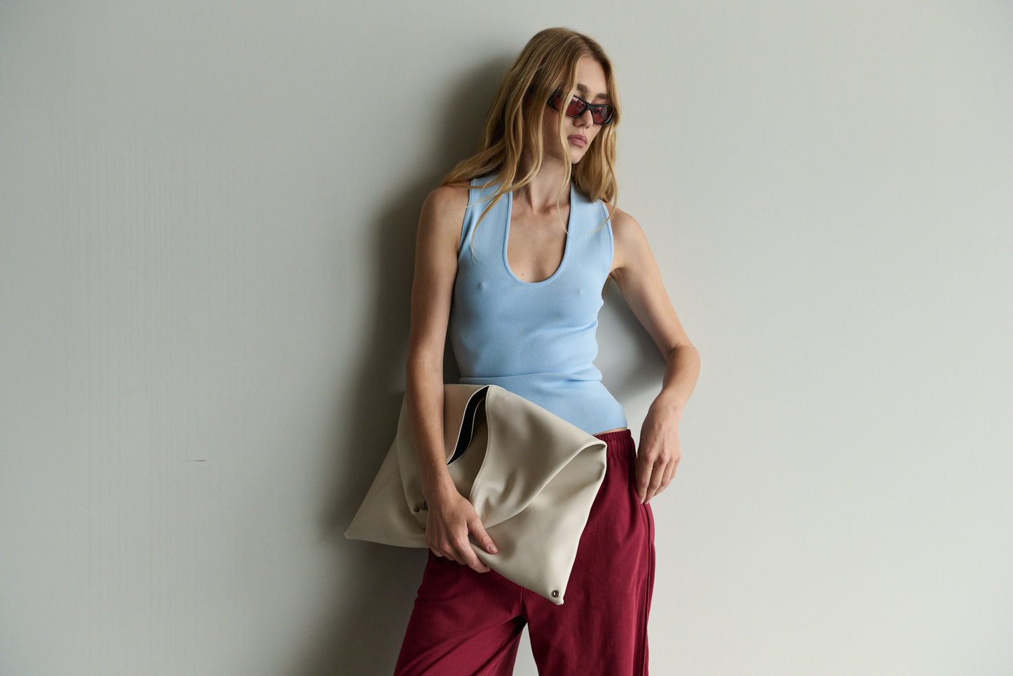 Tropea Top - Baby Blue