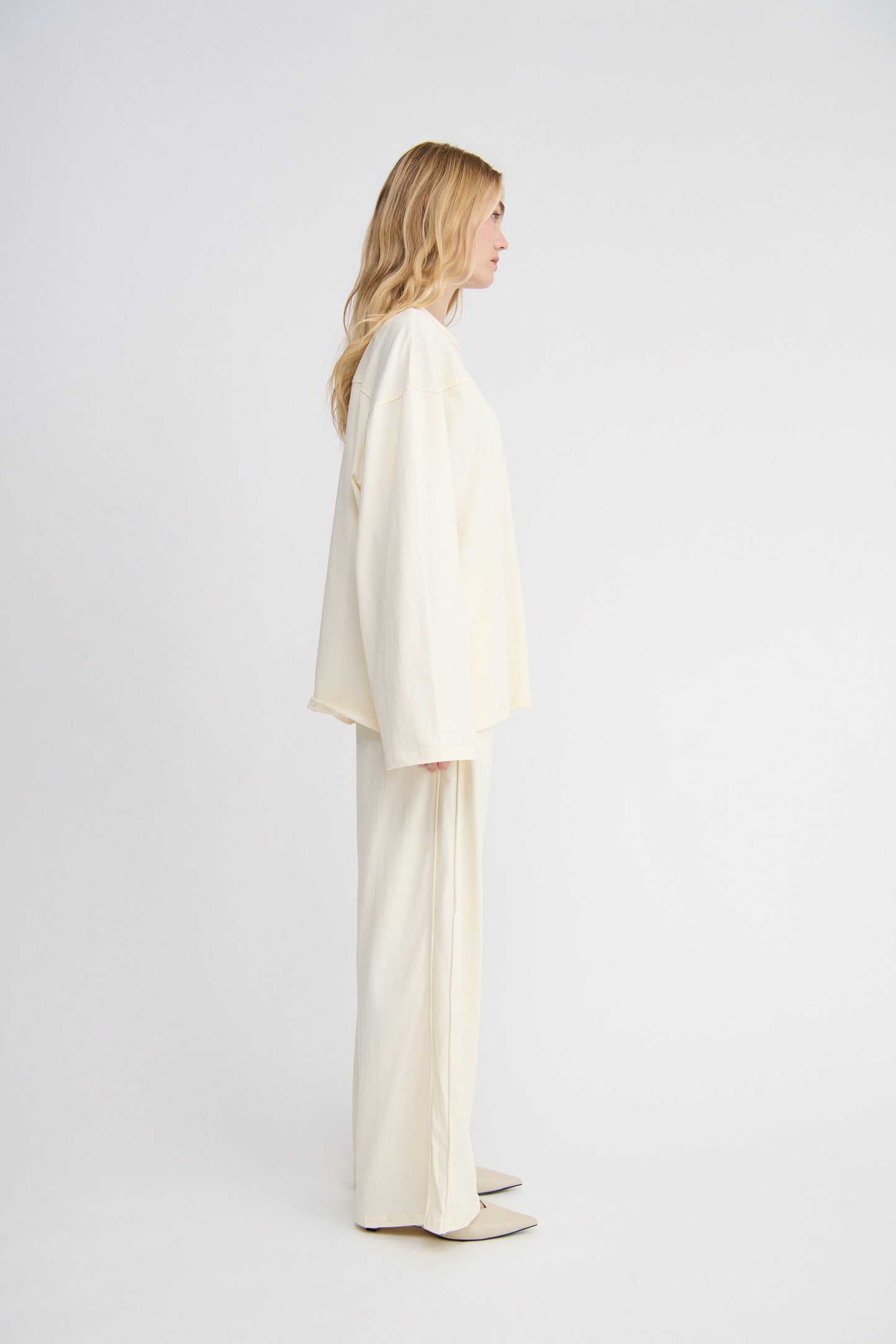 Isola L/sleeve Tee - Butter