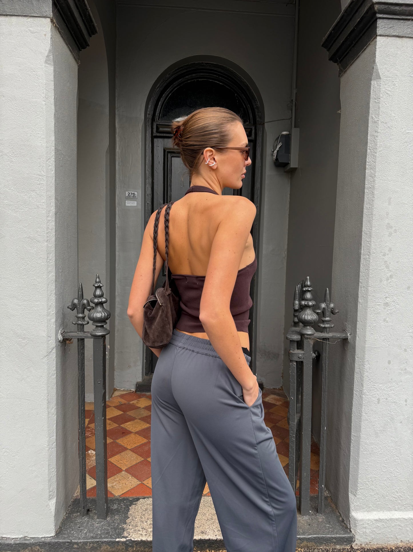 Venice Halter - Chocolate