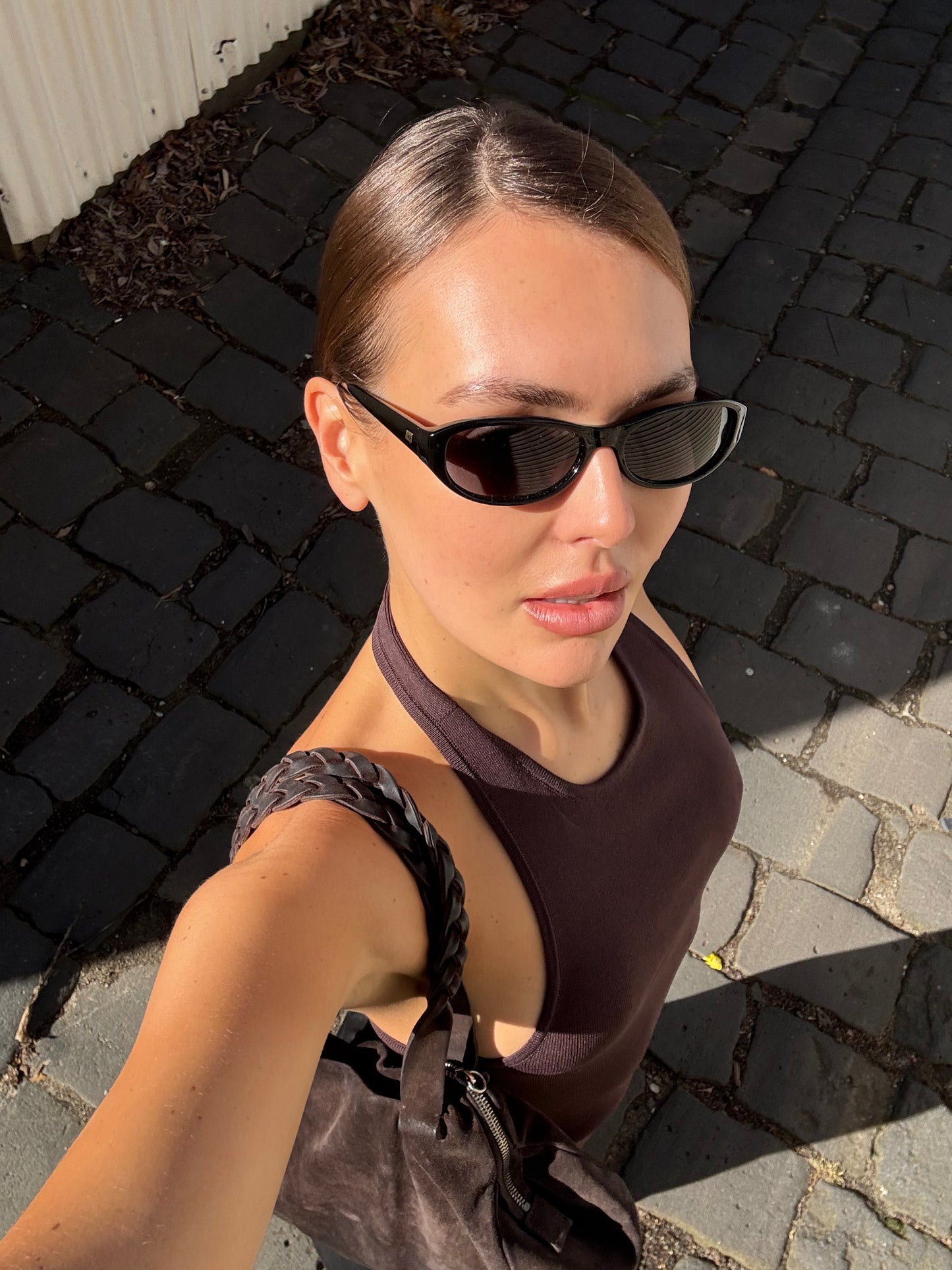 Venice Halter - Chocolate